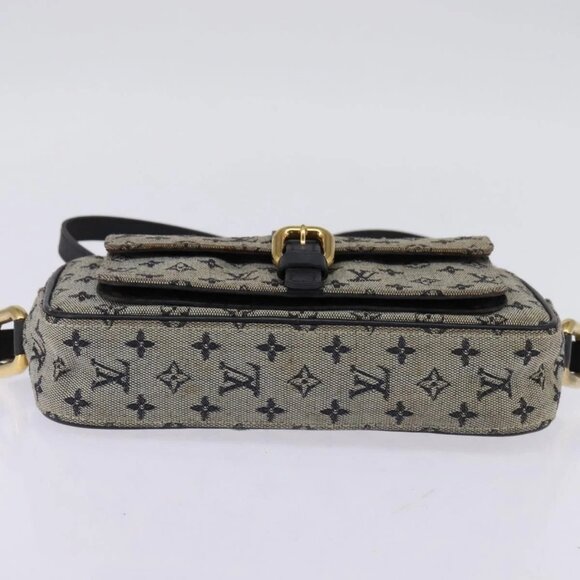 LOUIS VUITTON Monogram Mini Juliet MM Shoulder Bag Blue M92004 LV Auth 144071 - Picture 6 of 15